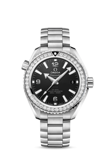 Omega Seamaster Planet Ocean 600M Co-Axial 39.5 Master Chronometer Stainless Steel / Diamond / Black / Bracelet